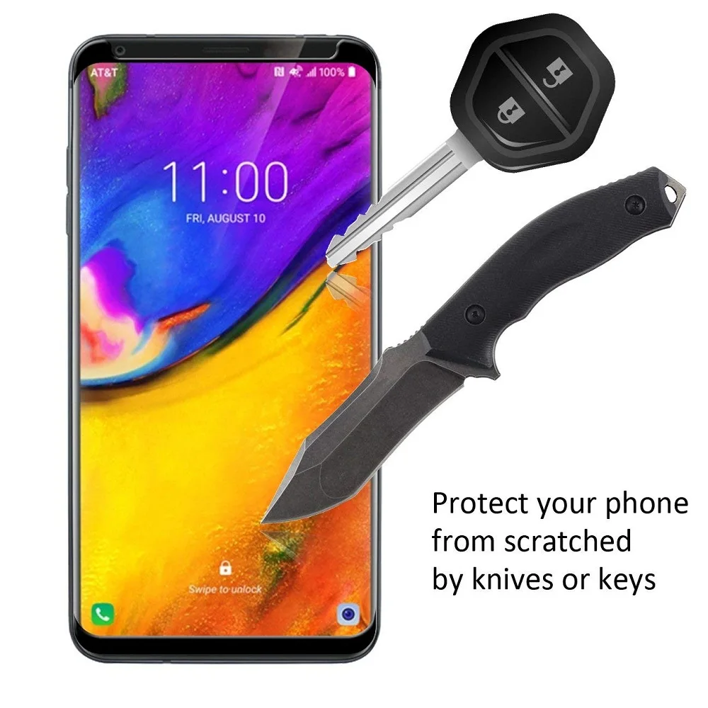 Для LG V35 закаленное стекло 3D полное покрытие защитная пленка Защита экрана для