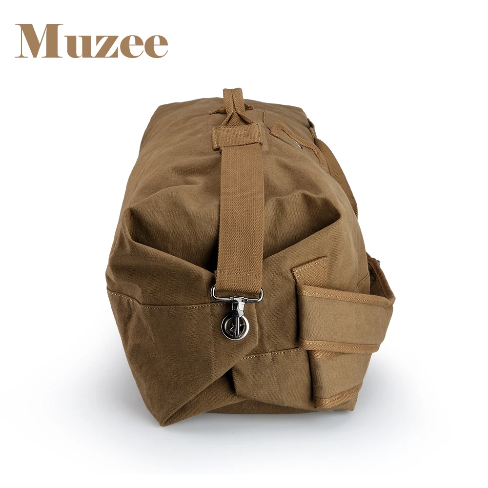 Muzee большая дорожная сумка вместительность мужской рюкзак Холщовый выходные
