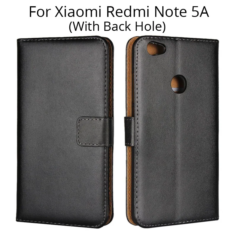 Для Xiaomi Redmi Note 5 чехол из натуральной кожи флип чехол для Mi Redmi 4X Note 4 4X5 5A 5 плюс Примечание 5A Pro Чехол для телефона - Цвет: For Redmi Note 5A