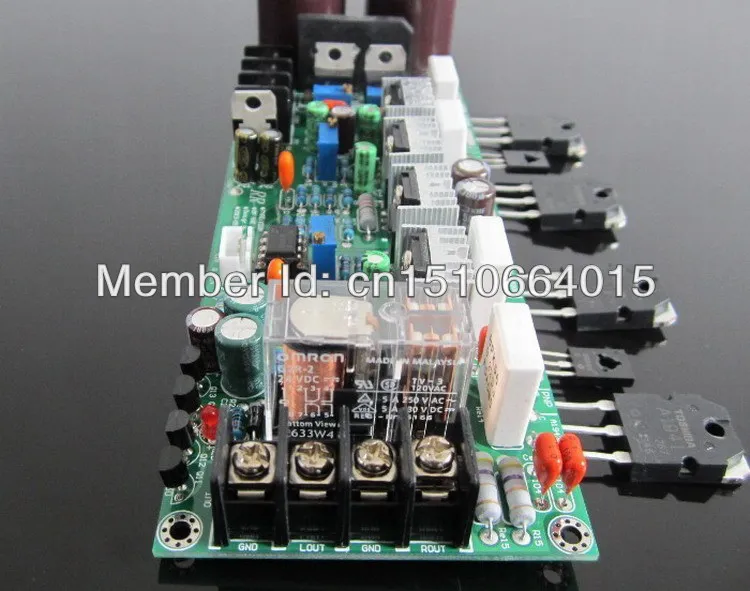 Diy комплект усилитель tube2sa1943 2sc5200 выход 2 0 основная трубка дискретный трубный с