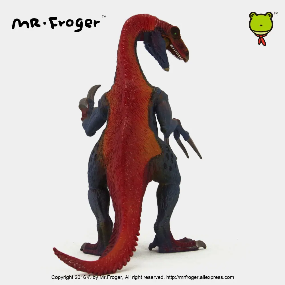 Фото Mr.Froger Therizinosaurus модель игрушечный динозавр ПВХ модели Классические игрушки детские животные модель древняя коллекция Юрского периода №5