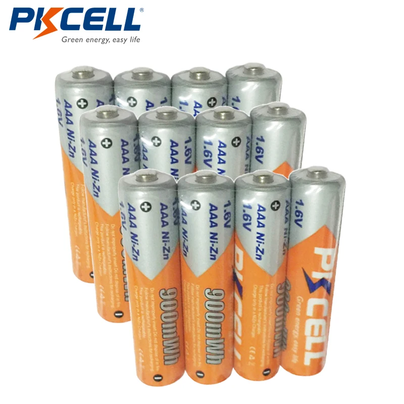Аккумуляторные батарейки PKCELL Ni Zn AAA 1 6 МВт/ч в|battery 3a|rechargeable batterybateria bateria |