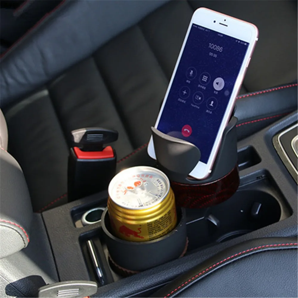 

Car Styling Storage Box Auto Sunglasses Cup Holder Drink Phone Stand Car Accessories Coin Keys Organizer Pen Slot Storage Holder