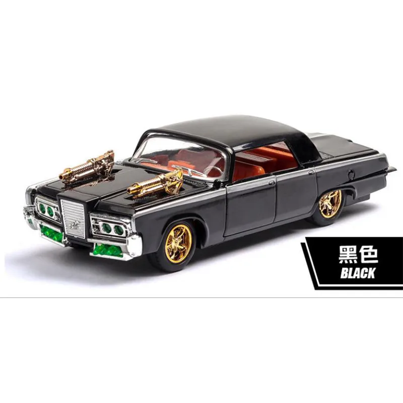 Игрушечный автомобиль 1:36 зеленая Hornet Dodge Car металлические игрушки модели