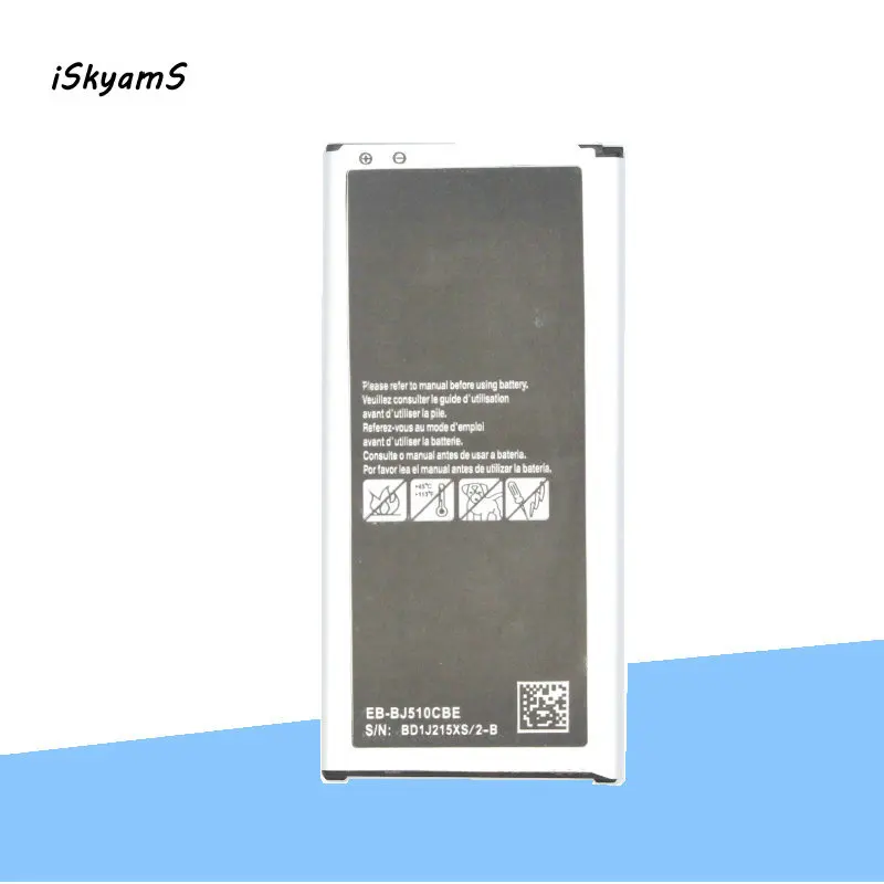 ISkyamS 1x3300 мАч EB BJ510CBE Сменный аккумулятор для Samsung Galaxy J5 ( 6 ) 2016 SM J510 J510FN J5109 J5108