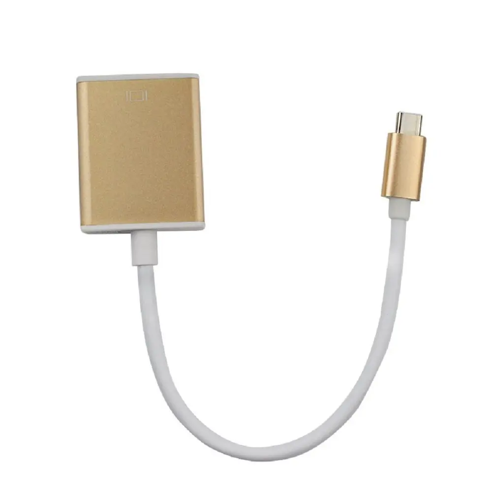 USB 3 1 Type-C к HDMI адаптер высокоскоростной конвертер 4K для Apple Новый Macbook ChromeBook Pixel Gold |