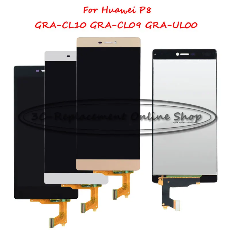 Для Huawei P8 m100 ul00 GRA UL00 UL10 L09 CL10 CL00 ЖК дисплей + сменный сенсорный экран с цифровым