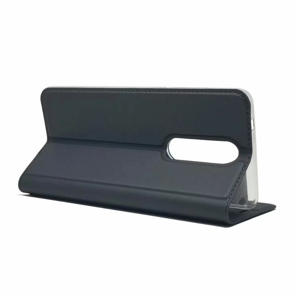 Для Nokia 5,1 Plus/Nokia 6,1 Plus раскладной Магнитный чехол книжка Kickstand карта защитный чехол закрытый кожаный чехол
