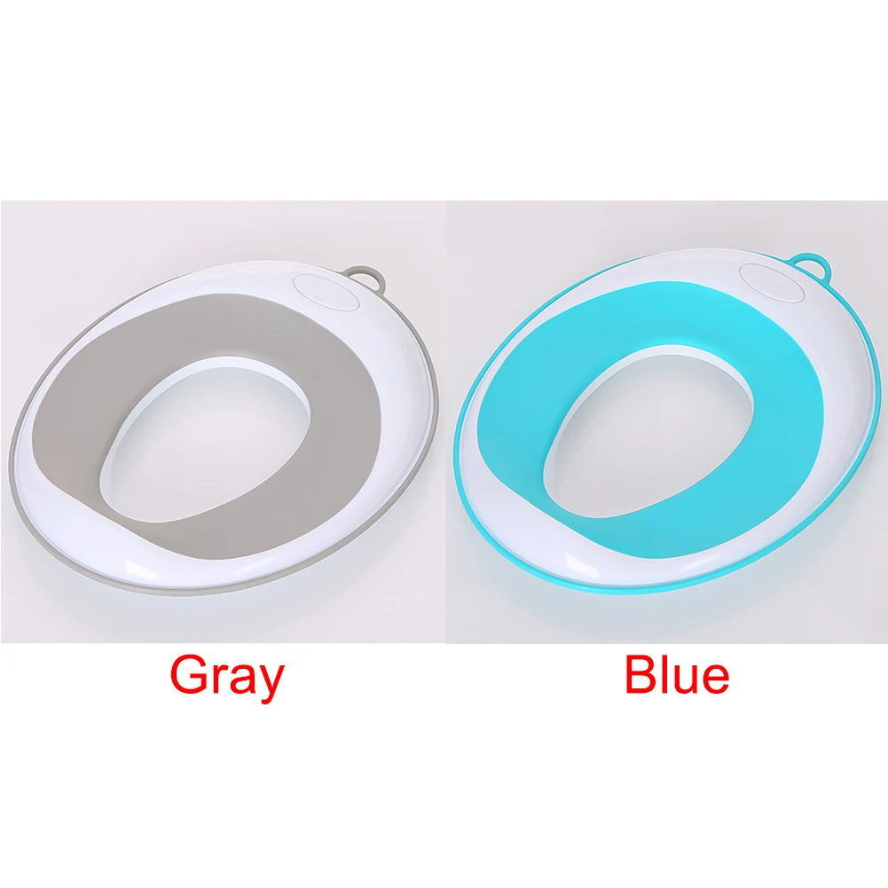 Secure Baby Trainer Ring Kids Soft PP Portable Non-Slip Hook Toilet Seat | Мать и ребенок