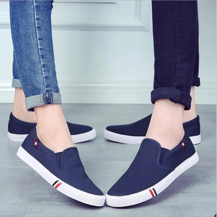 Men shoes 2018 Fashion New Brand Lace-up Canvas Shoes Breathable Casual For Male Flat | Обувь