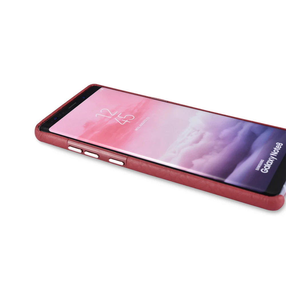 Чехол icarer из натуральной кожи для SAMSUNG Galaxy Note 8 Note8 | Мобильные телефоны и