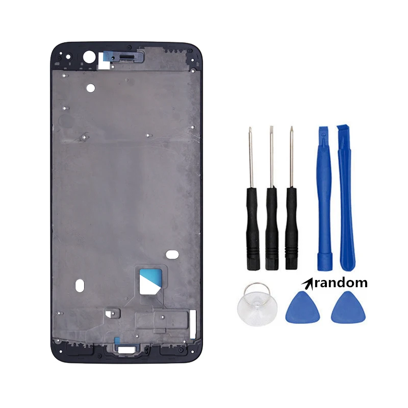 Netcosy ЖК-рамка Корпус Крышка передняя средняя рамка для Oneplus 1+ A0001 3 A3000 3T A3003 5 A5000 5T A5010 6T X и инструменты