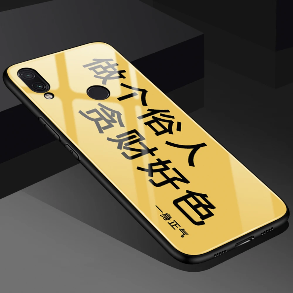 Redmi Note 7 чехол матовый для Xiaomi Pro Чехол Xiomi Note7 Global PC телефона |