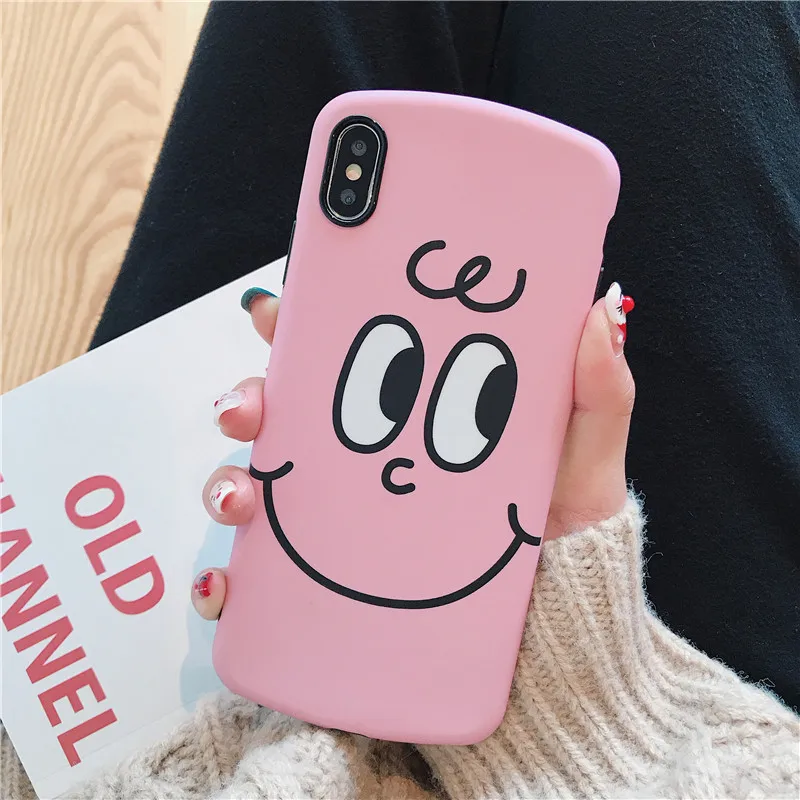 Чехол для телефона GlamPhoneCase с милыми мультяшными большими глазами и смайликом iphone