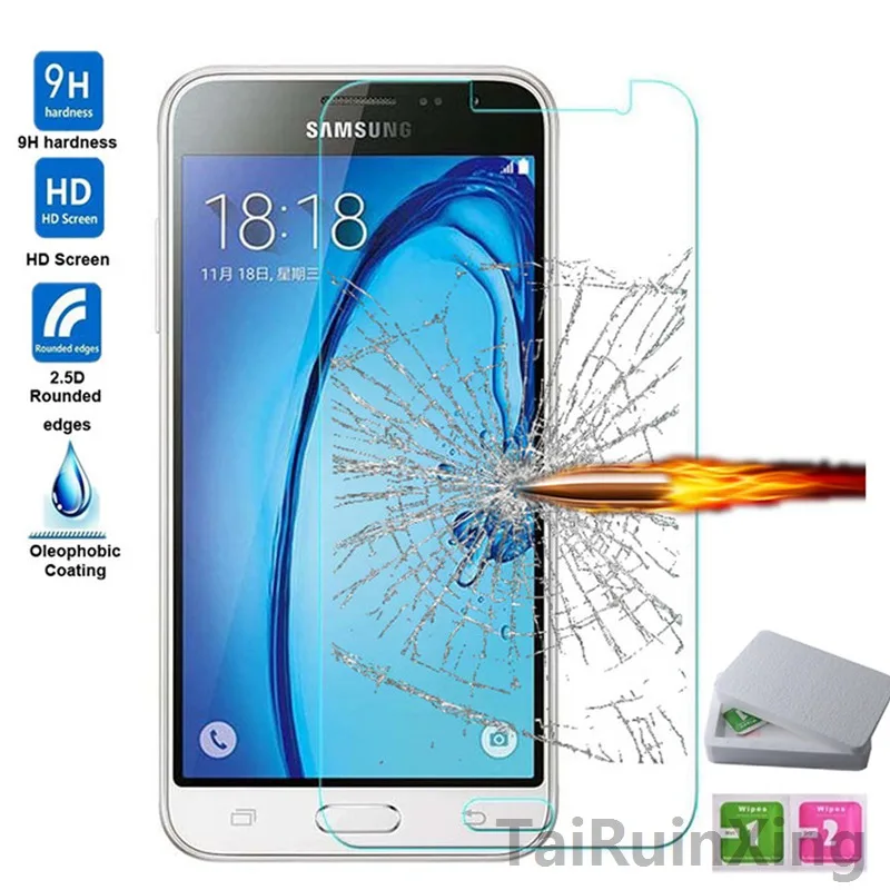 Tempered Glass Screen Protector Case For Samsung Galaxy J1 J2 J3 J5 J7 2015 DUOS Prime G5308W G360F Coque Film Cases | Мобильные