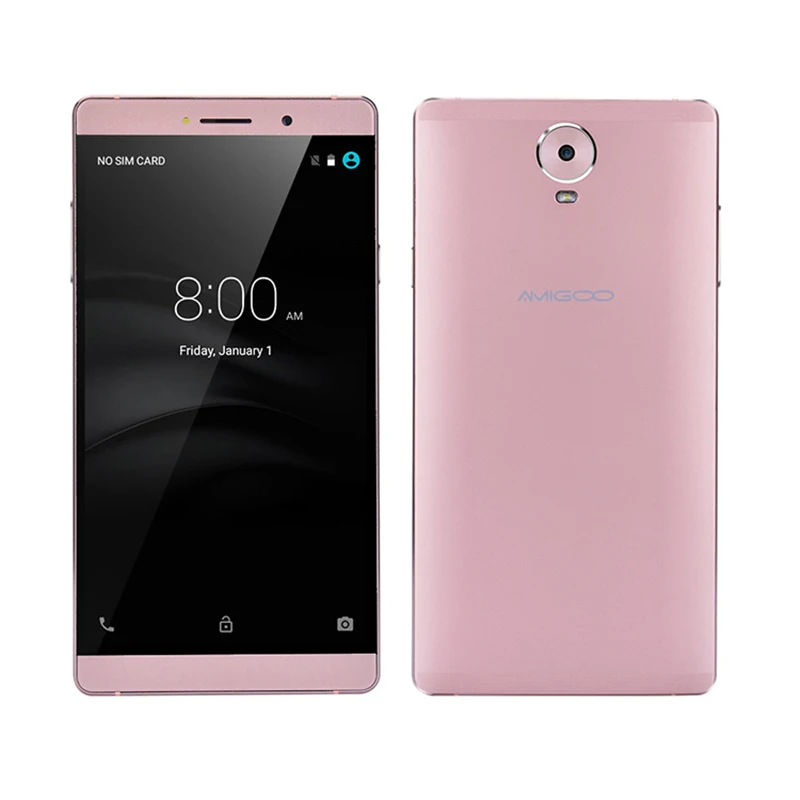Amigoo M1 Max Сотовый Телефон MTK6580 1.3 ГГц Quad Core 6.0 дюймовый Большой Экран QHD Android 5.1 5MP 8 Г ROM