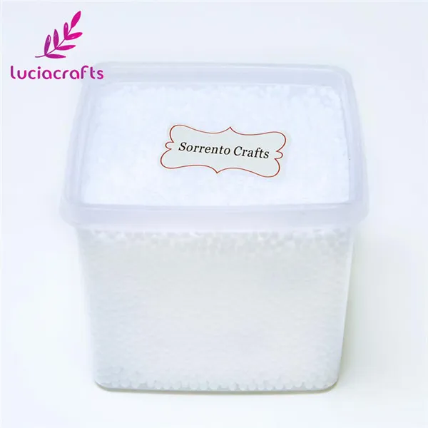 C2 White Lucia crafts 1 кор./лот(около 15000 шт.) 2-4 мм Мини пенопластовые шарики для свадьбы/вечерние для художественного оформления ногтей, ручная работа аксессуары Z0201 - Цвет: C2 White
