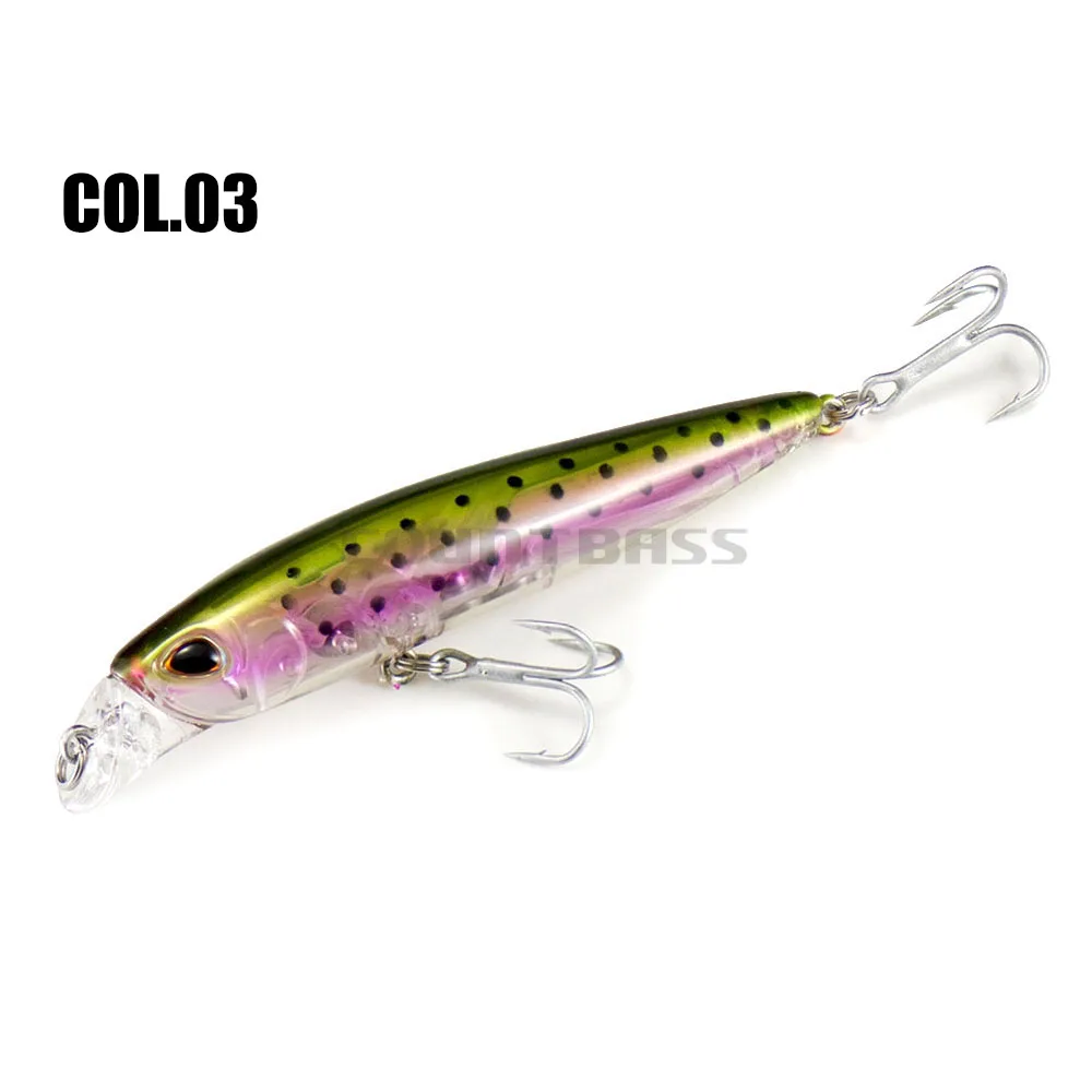 1pc Countbass Wobblers HardBaits 90mm Minnow Jerkbait Shad Angler's Bass Fishing Lures - Цвет: 03