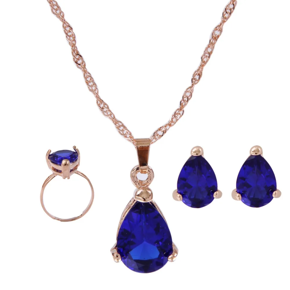 Комплект из колье и серёг с австрийскими кристаллами|jewelry sets for women|fashion jewelry setjewelry |