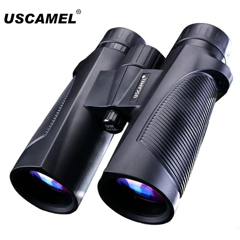 USCAMEL 8x42 10x42 компактный бинокль для наблюдения за птицами водонепроницаемый Bak4