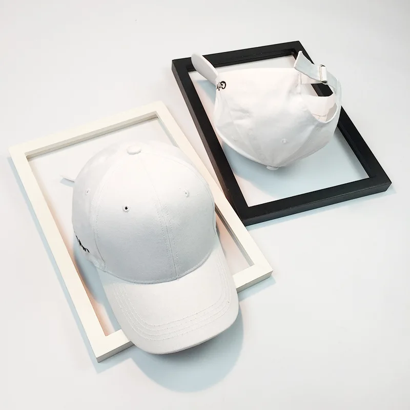 baseball cap white Черная бейсбольная Кепка Женский рюкзак шляпа c вышивкой, для отца для мужчин шляпа Кепка Хип Хоп Кепка Дальнобойщика Женская Drake Sun - Цвет: baseball cap white