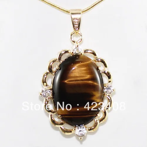 Pendant Necklace Multicolor zircon&ampAustria Rhinestone 18K Gold&ampSilver Plated Chain Fashion women jewelry Christmas Gift AAA |