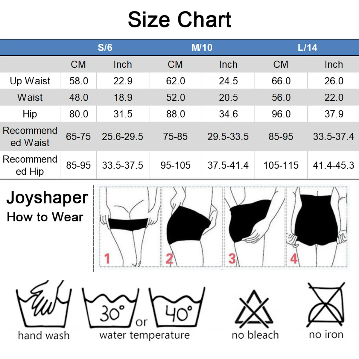 

Joyshaper Tummy Control Shapewear High Waist Trainer Panties Hip Butt Lifter Brief Underwear Seamless Breathable Modeling Shaper