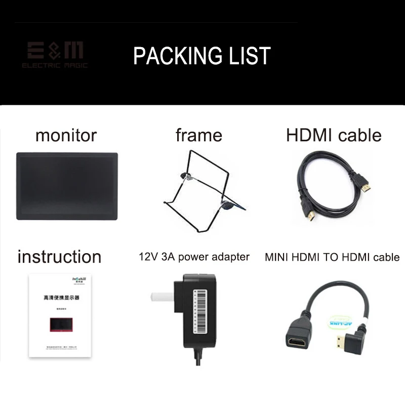 

HDR 17.3 inch 1920*1080 Monitor NTSC 72% Game Screen IPS Display Speaker LCD Mac Mini Laptop PC Raspberry Pi 3 Car MP4
