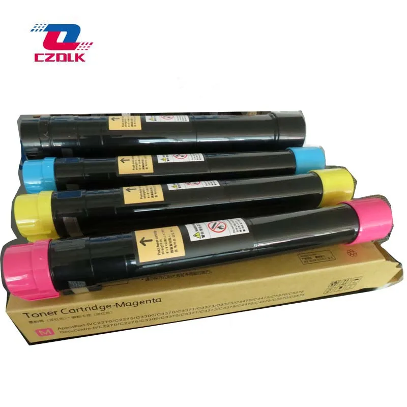 1 комплект х Новый совместимый картридж с тонером для Xerox C2270 2275 3300 3371 3373 3375 4470 4475
