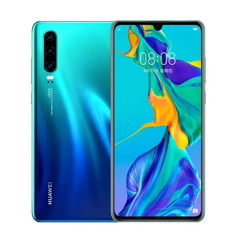 Huawei P30 6 1 дюймовый OLED FHD + экран смартфон Kirin 980 Восьмиядерный EMUI 9 40 МП четыре AI