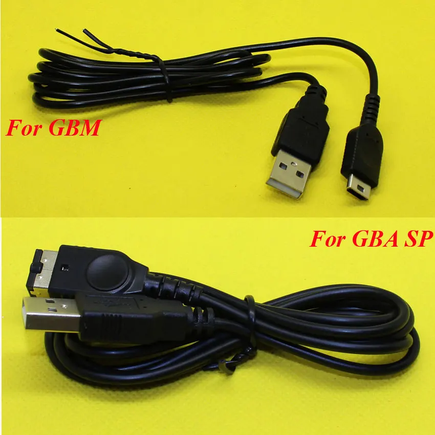 Для GBA SP USB источник питания зарядный кабель для консоли Nintendo Game Boy Micro GBM|cable for|cables