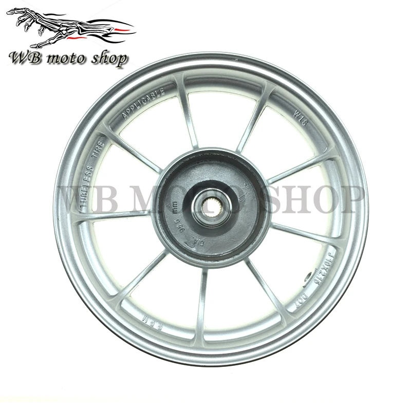 Мотоцикл изменение колеса дисковый тормоз для DIO AF18 AF27 AF28 Z4 ZX AF34 AF35 10-дюймовая шпилька для Алюминий сплава передние задние колеса обода новой