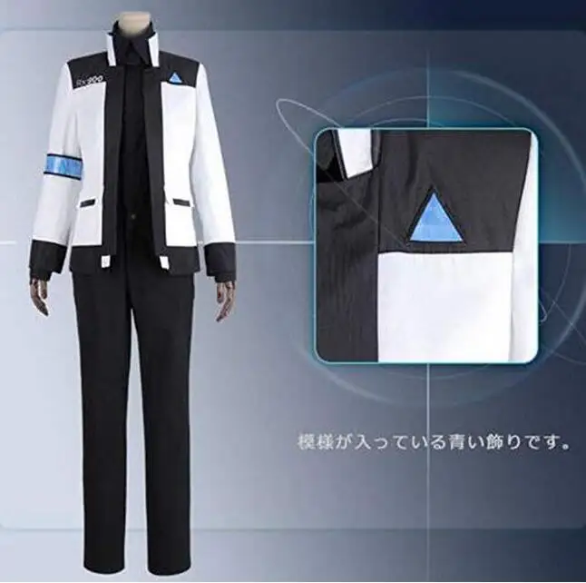 Костюм из Детройта: стать человеком Коннор 900 Cos RK900 Униформа костюм для косплея на