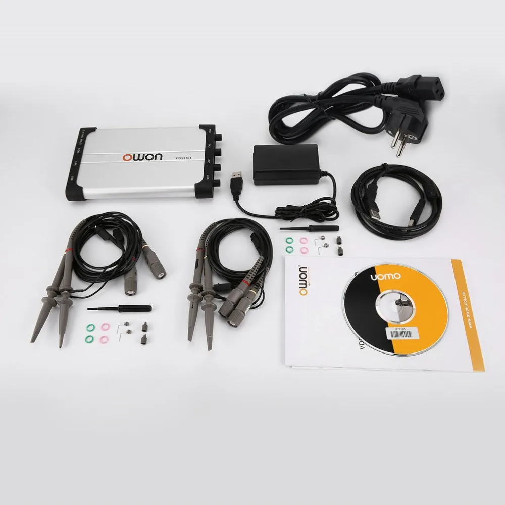 Цифровой осциллограф USB комплект электроники наборы DIY 100 МГц мультиметр спектр