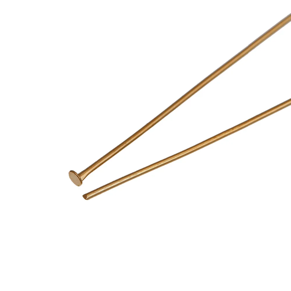 DoreenBeads сплав на основе цинка 14K настоящий золотой цвет Шпильки Модные DIY Ювелирные