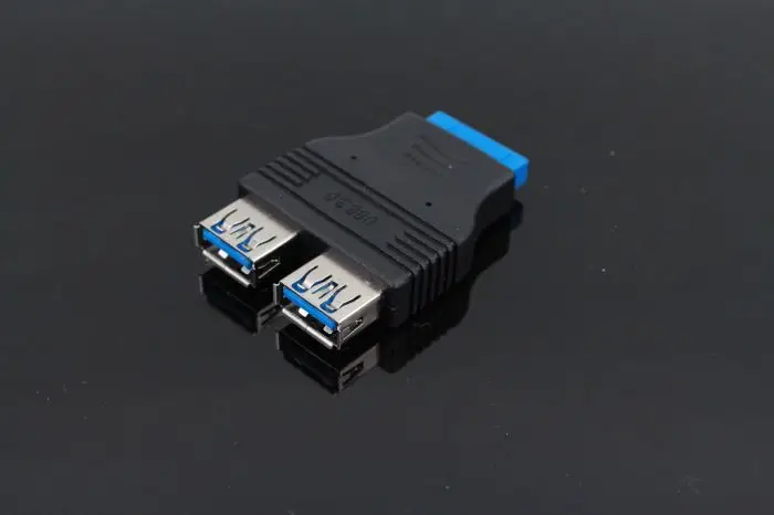 2 x USB3.0 двойной порты и разъёмы USB 3 0 Женский Винт крепление панель тип к