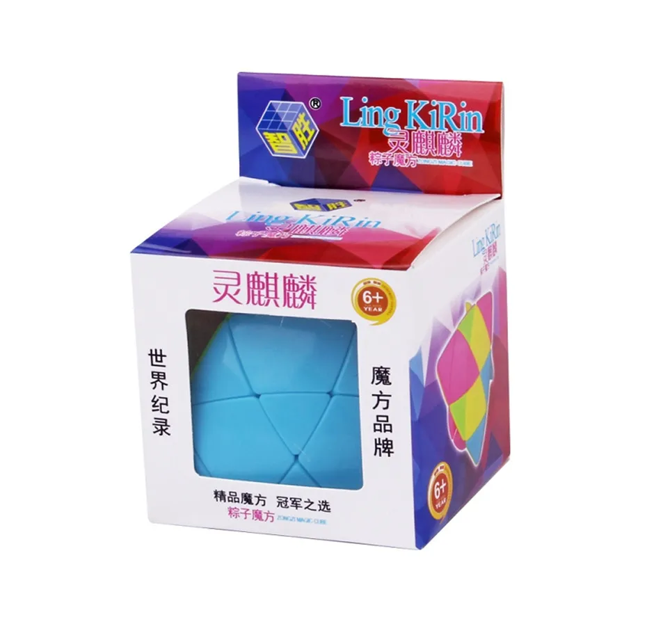 2018 YUXIN Magic Puzzle Cube Пирамида рисовая пельмень Скорость speed Stickerless обучающая игрушка