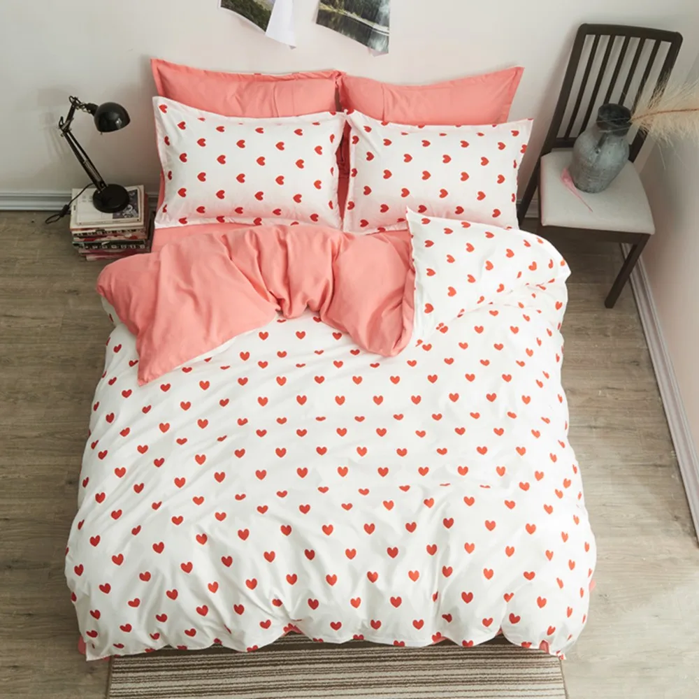 

Bedroom King Size Bedding Sets Duvet Cover Sets Pillowcases Flat sheet Dropshipping Children's gifts Lover Bedding summer