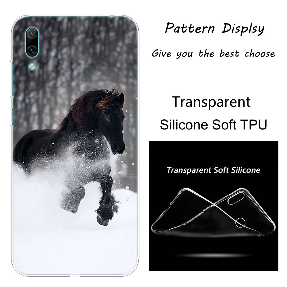 007 Мягкий силиконовый чехол для телефона Hot Horse Running для huawei mate 10 20 Lite Pro Enjoy 9S Y9 Y7 Y6 Y5 Pro Модный чехол - Цвет: 007