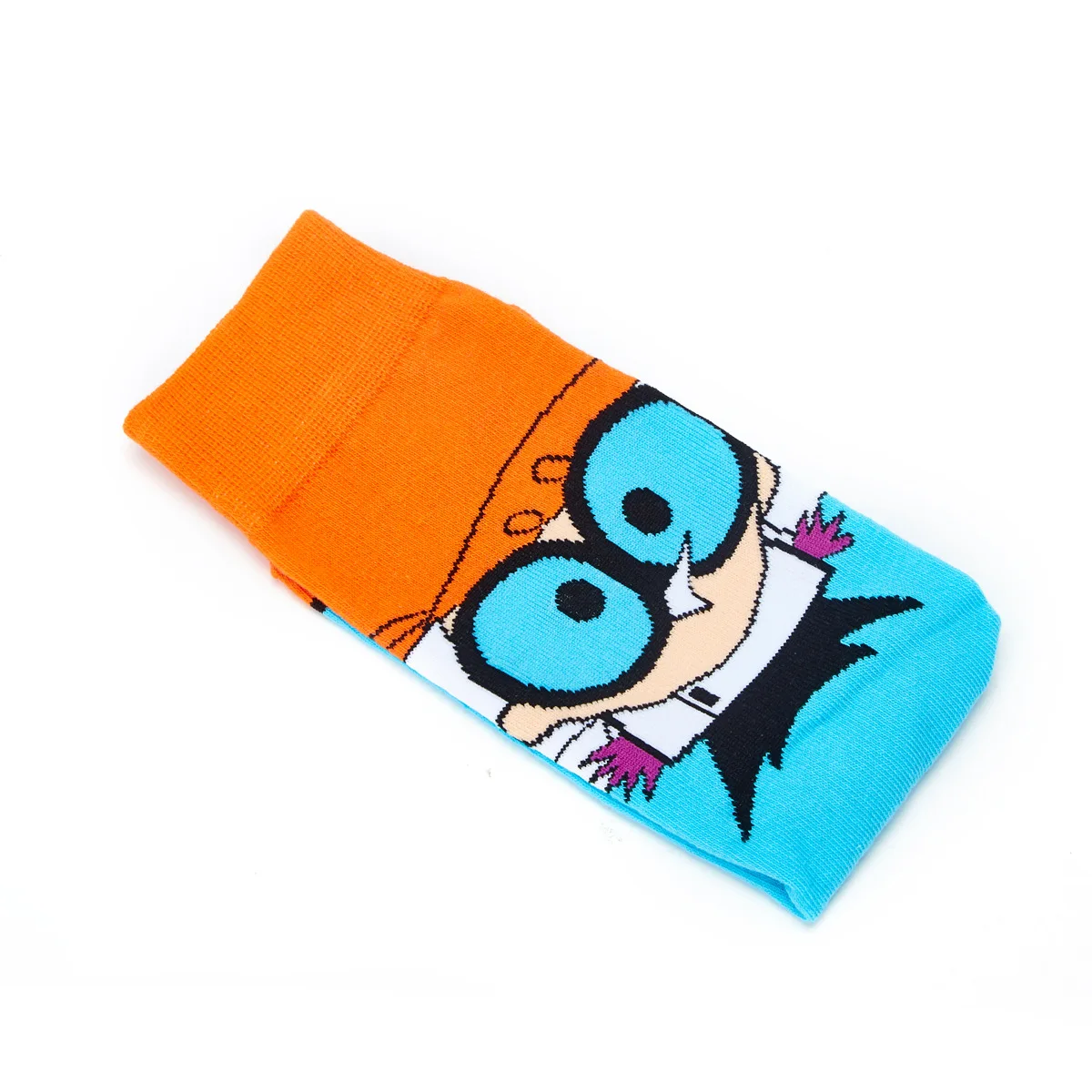 4 Носки с принтом из мультфильма Dexter's Lab, носки с Патриком, звездой, Стьюи, Диди, забавные повседневные Персонализированные носки для мужчин и женщин, весенне-осенние хлопковые носки - Цвет: 4
