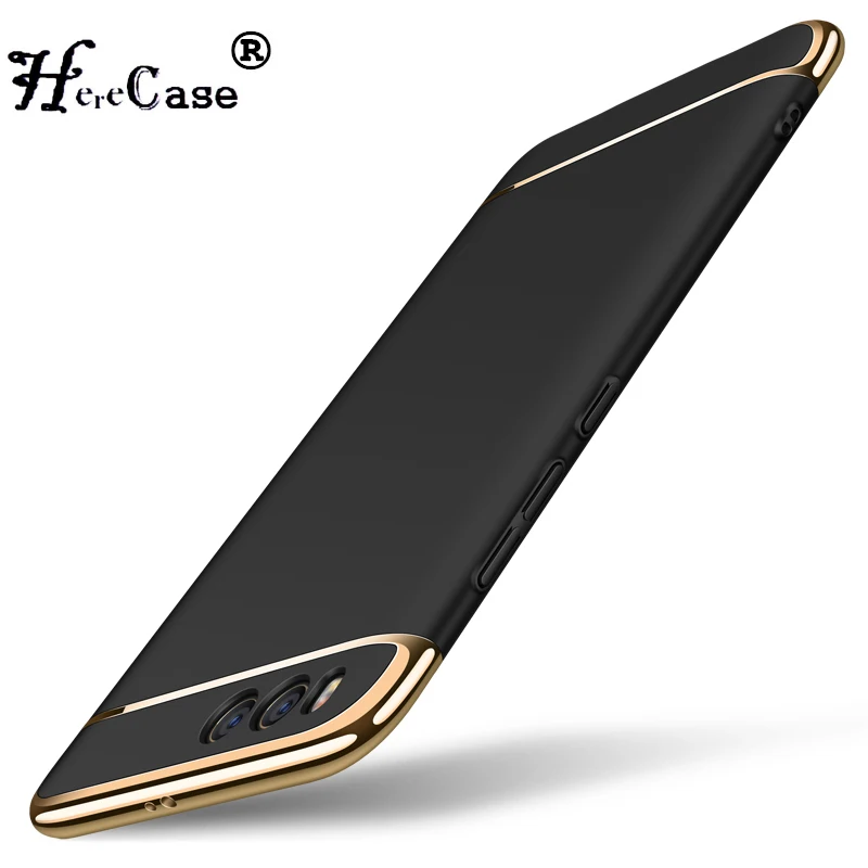 Чехол для Xiaomi Mi6 роскошная защитная задняя крышка 3 в 1 жесткий Гибридный чехол из