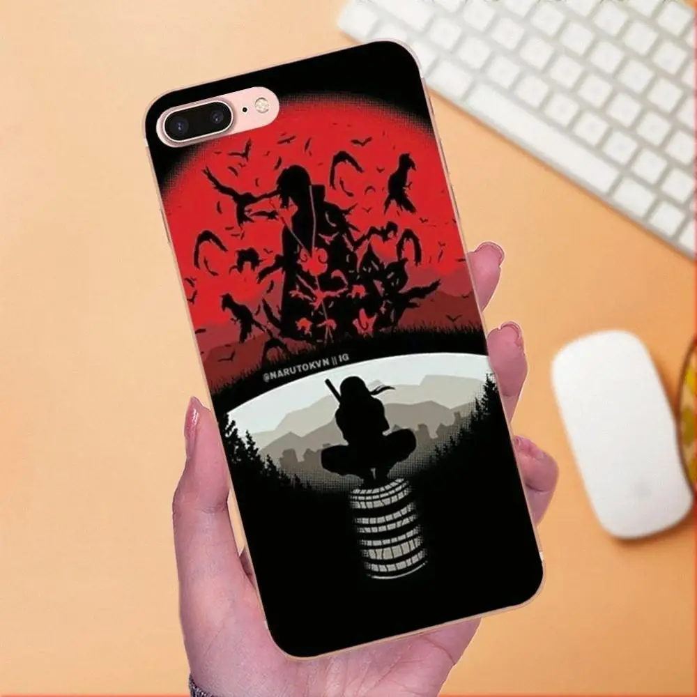 Чехол для задней панели телефона Hokage Clan Uchiha сасуке Узумаки Наруто Huawei P8 P9 P10 P20 P30