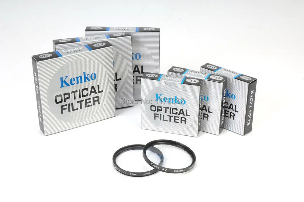 Lens Filter UV Kenko Choose Size lens 37MM / 40.5MM/ 43MM /46MM 49MM 52MM/ 55mm 58mm for Samsung | Электроника