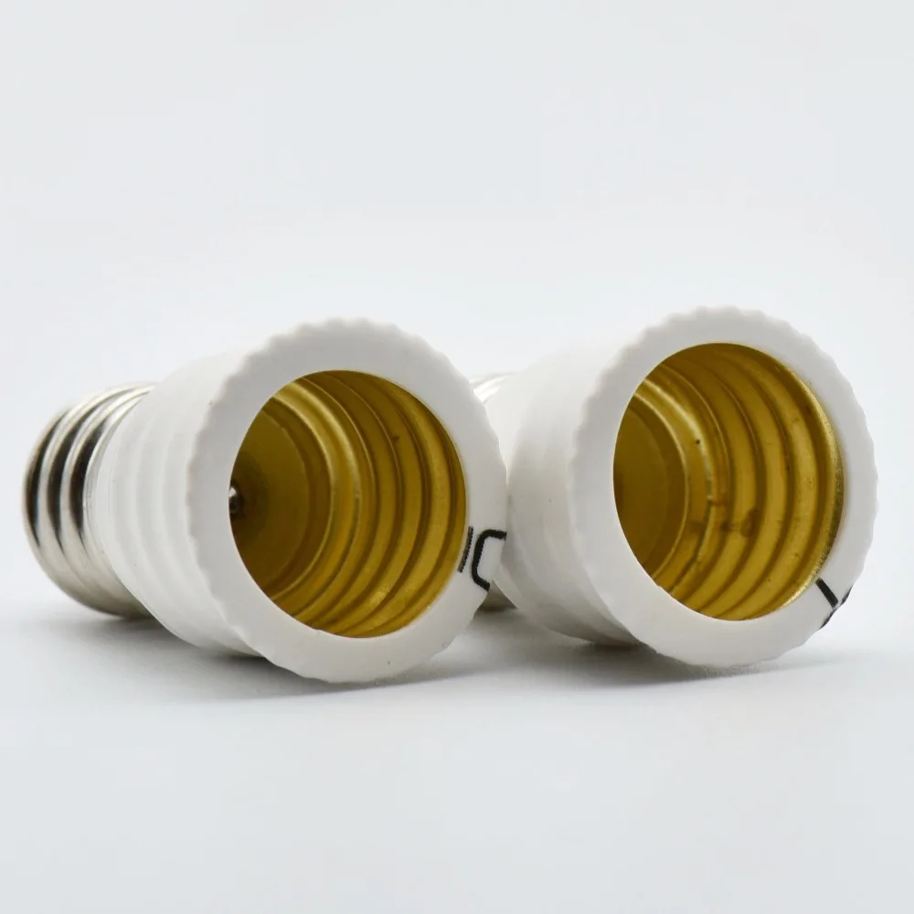 E12 к E14 держатель лампы конвертер винтовые базы светодиодные винт гнездо адаптер