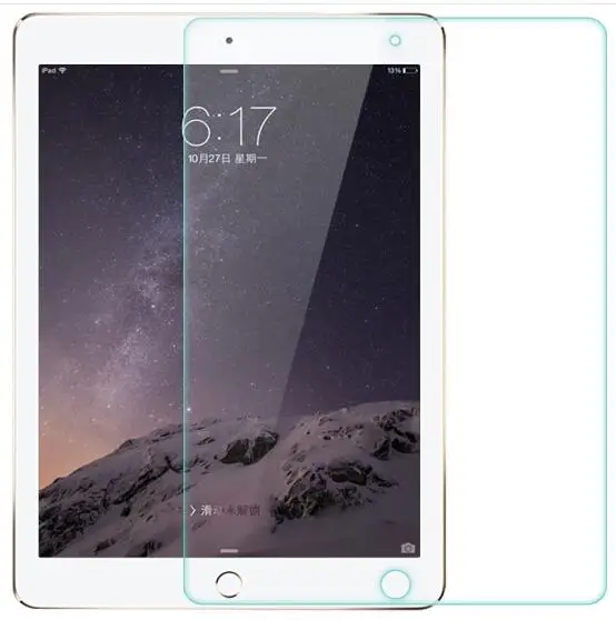 2 шт Полный экран протектор Закаленное стекло для нового iPad 2017 9 7 дюймовый