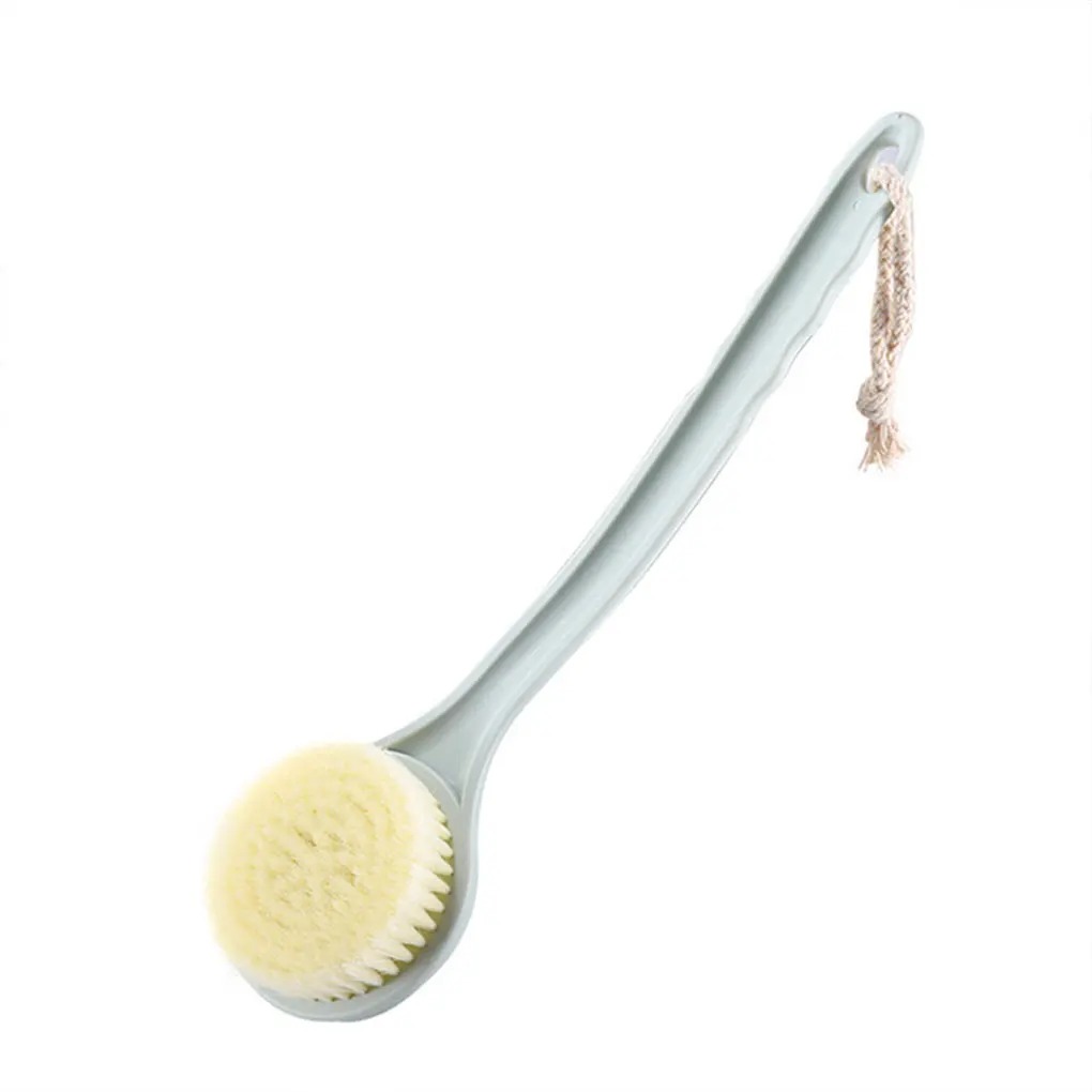 Feiqiong Bath Brush Long Anti-Skid Handle Bath Brushes Massager Back Body Shower Exfoliation Scrubber Bathroom Brush Accessories