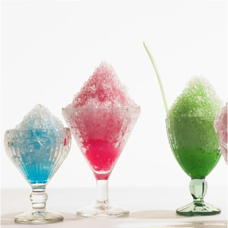 Дробилки льда для домашнего использования ручной сладкий летом лед