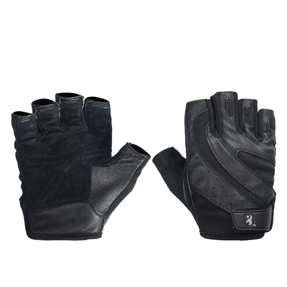 Кожаные перчатки для мужчин одежда фитнеса Нескользящие свиная кожа тяжелая