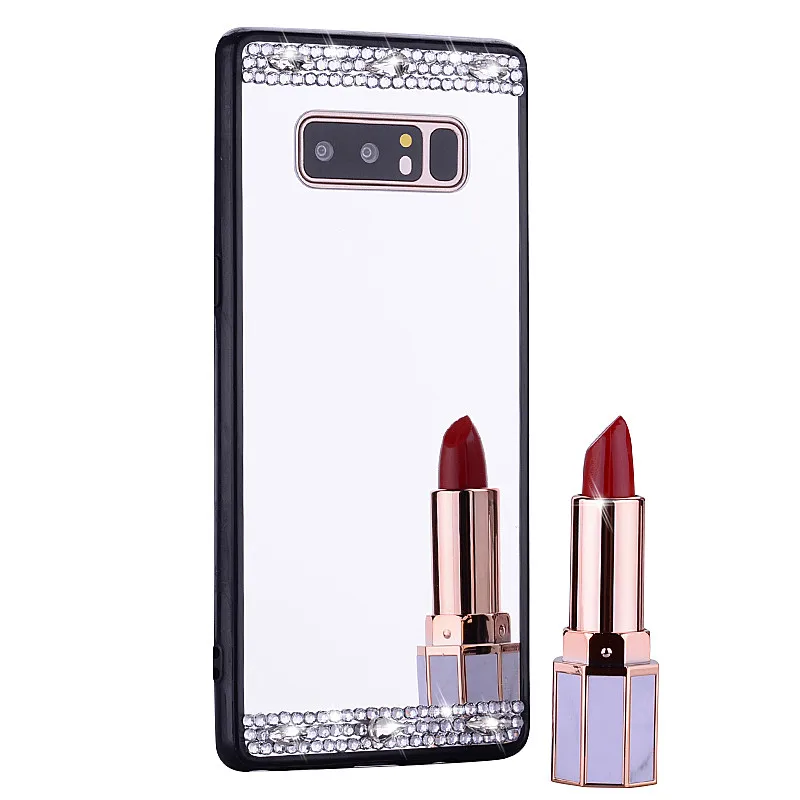 Шикарные зеркальные Чехлы для Samsung Galaxy note 8 9 J2 2018 Grand prime pro S8 S9 S10 5G PLUS S10E S7 EDGE A10 A50 A70