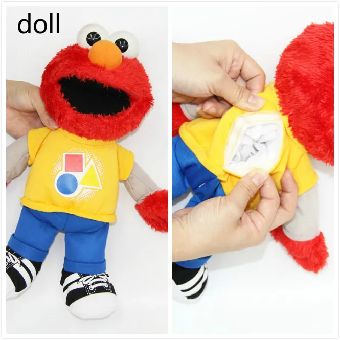 Мультяшная Милая Улица Сезам ручная кукольная игрушка мягкая плюшевая для